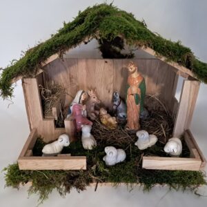 Drvene jaslice srednje